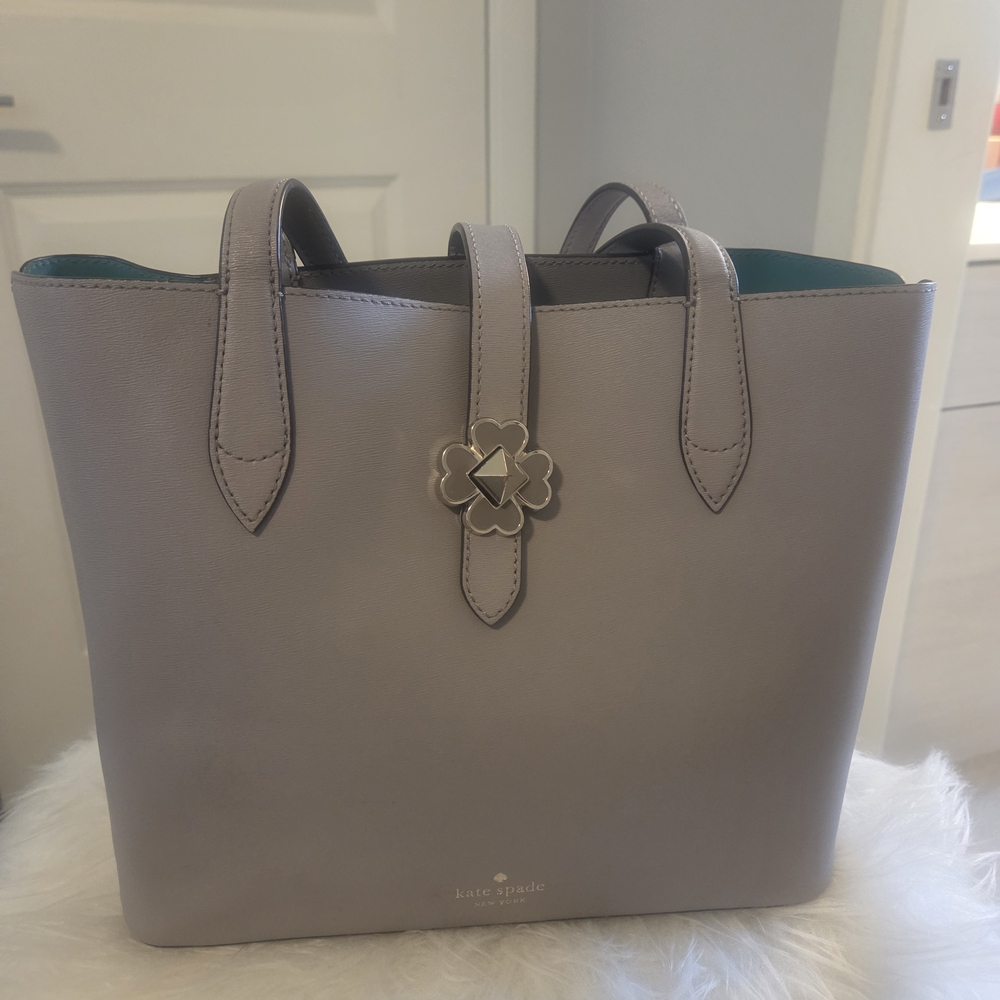 Kate Spade Cream Leather Women's Bag